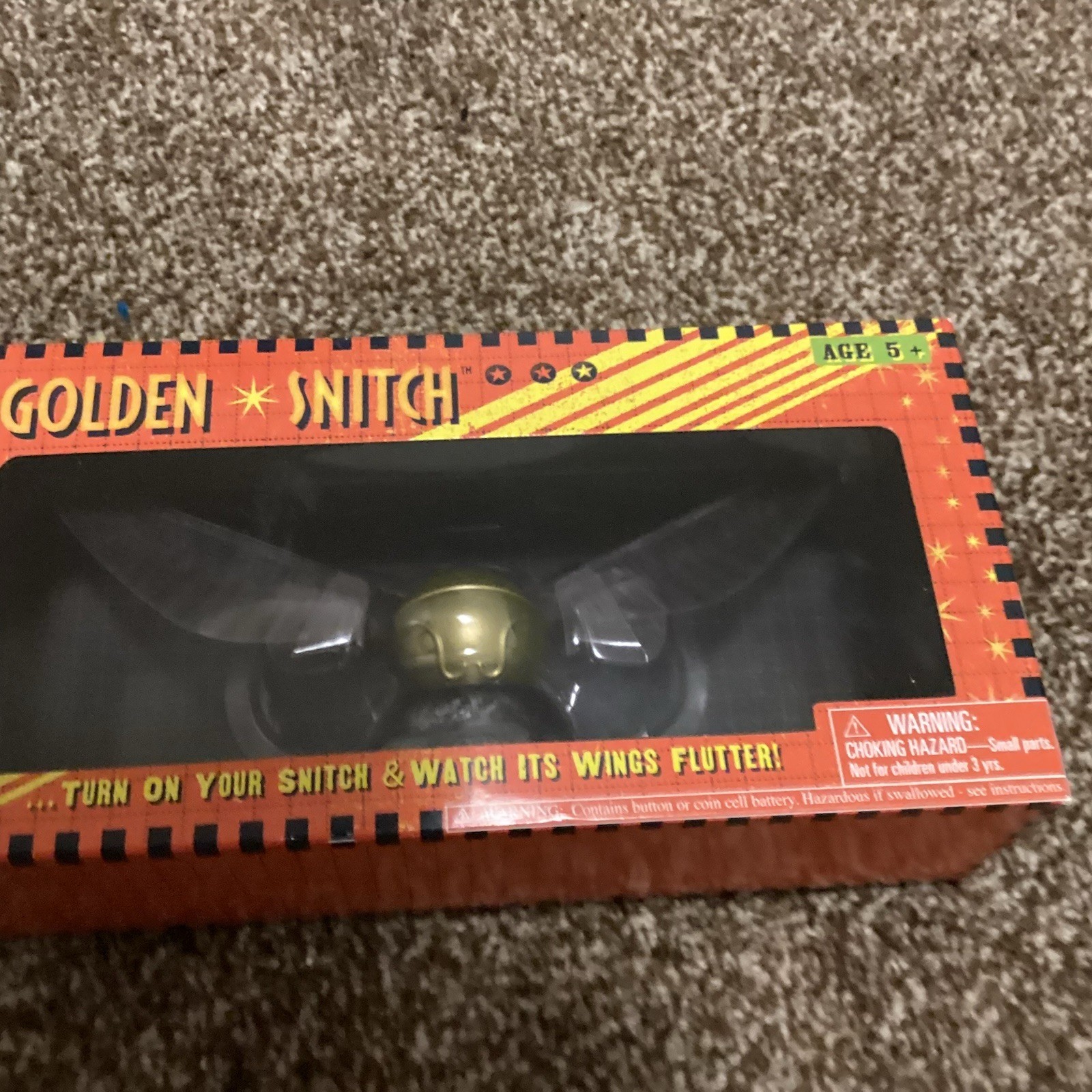 Juguete coleccionable Harry Potter Golden Snitch Universal Studios
