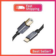 CableCreation USB B to USB C Printer Cable 10FT,USB-C to USB B Printer Cord