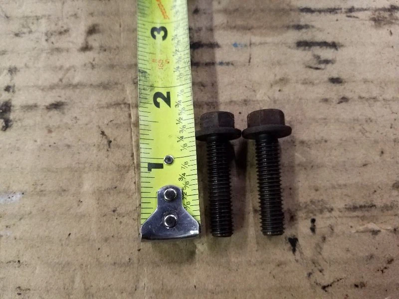 Pernos de montaje del colector de escape | Se adapta a Mercedes Benz S500 500SEL 1994-1999 Foto 2 de 2