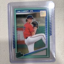 2025 Donruss Baseball - Cam Caminiti - #195 Clearly Acetate Clear Parallel
