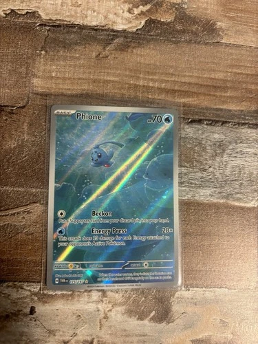 Phione Pokémon TCG Sv06 Twilight Masquerade Card #175/167 NM Condition