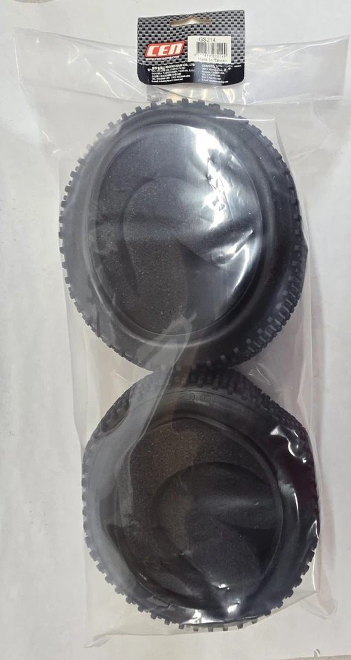 CEN GS214 Sniper 88-39-122 1/8 1/7 Scale Rc Tires NOS  3.8 Inch Gas Truck 2pk - Image 2 of 4
