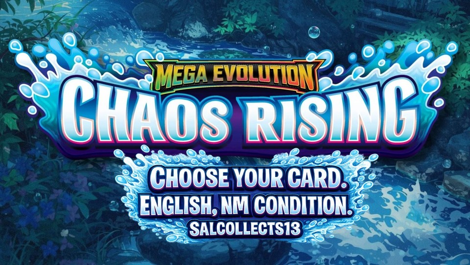 Pokemon ME04: Chaos Rising - Choose Your Card, Complete Your Set!