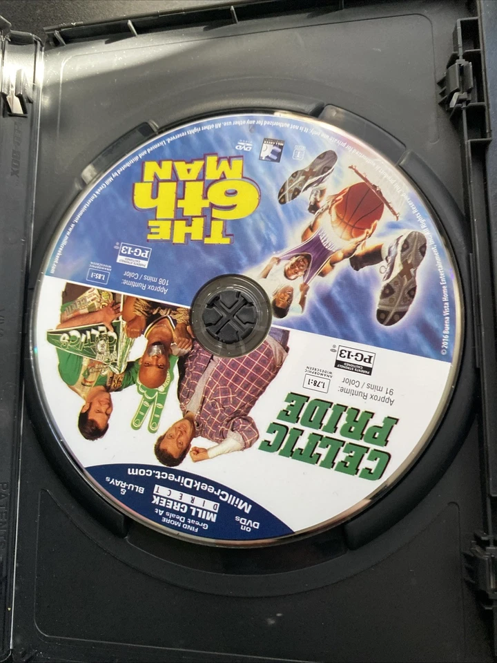 Slam Dunk Double Feature: Celtic Pride/The 6th Man (DVD, 2016) Foto 3 de 4