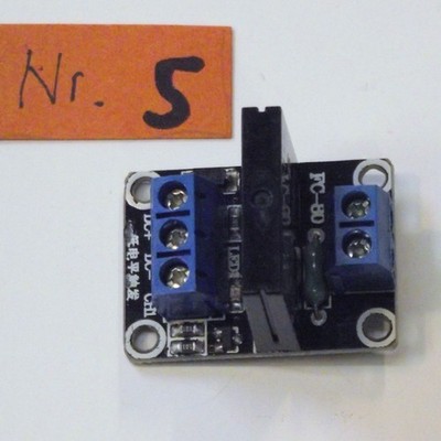 Mono Single Kanal 5V 2A 4-Channel SSR Solid-State Relay Module High Level -5-