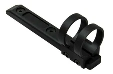 VISM M-LOK 1" Extended Ring Mount for Rifle Flashlight or Laser Accessory BLK