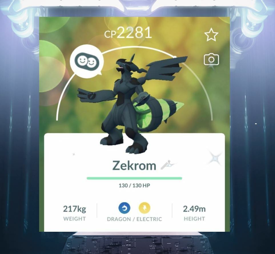 Shiny Zekrom 