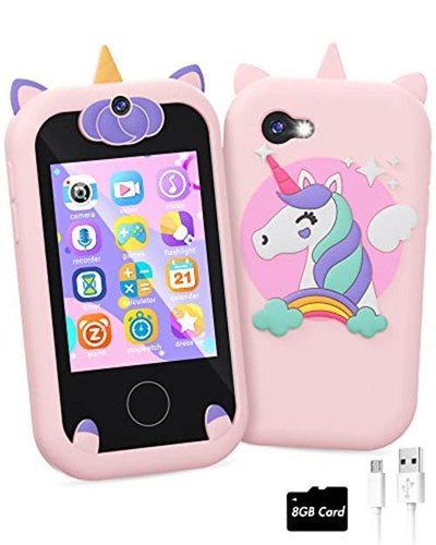 Kids Smart Phone for Girls Unicorns Gifts for Girls Toys 8-10 Years Old 