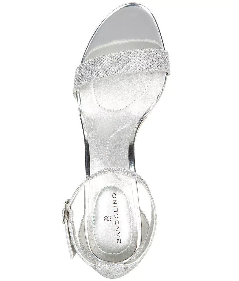 Босоножки Bandolino Z5745* Armory Dress серебристые женские размер 6 М - Изображение 4 из 4
