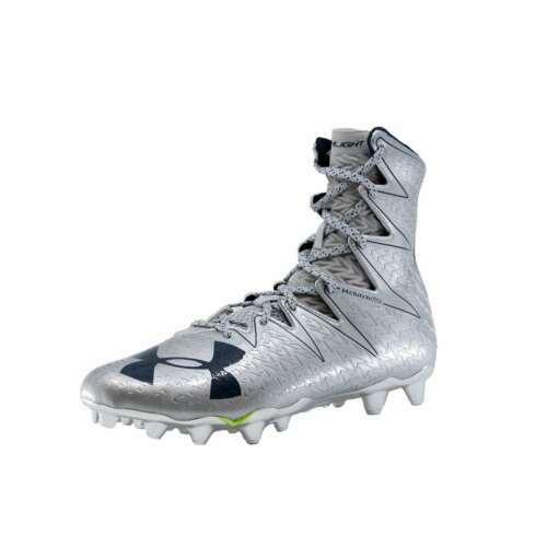 Adidas Adizero Impact+ Football Cleats White Silver IG9941 Men\'s Size 10 New Shop White Mens Adizero Impact+ American Football Cleats  main image 4