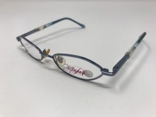 Marchon Disney Princess Eyeglasses 44-15-120mm Sky Blue Metal Frame Full Rim HC8