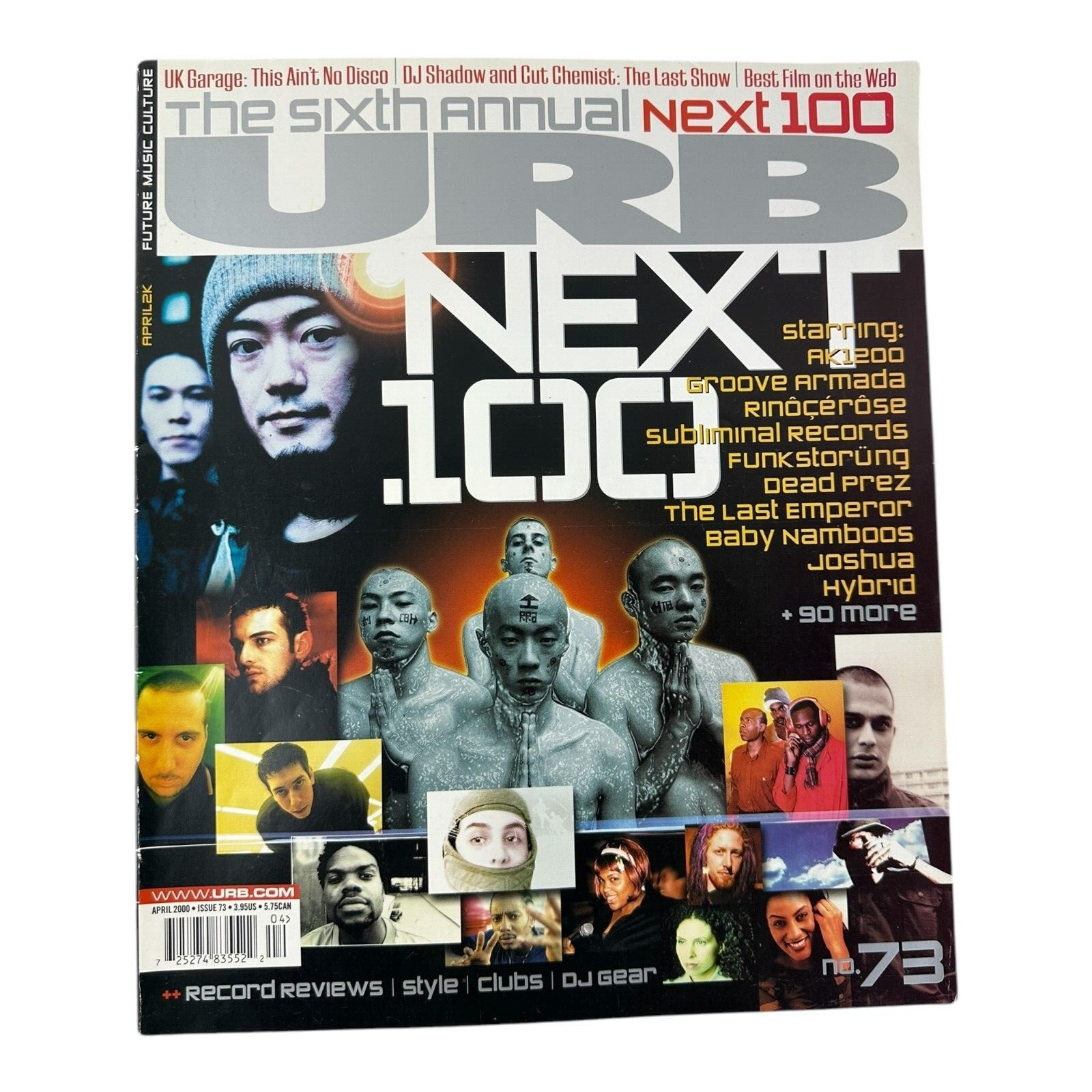 URB Magazine 73 April 2000 Next 100 Issue. Rave culture/hip-hop/street fashion