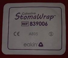 1 Box / 10 Count 839006 Eakin Cohesive Oval Seal Stomawraps Ostomy