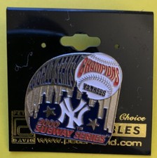 2000 World Series Champions New York Yankees Vintage MLB baseball Button pin AL