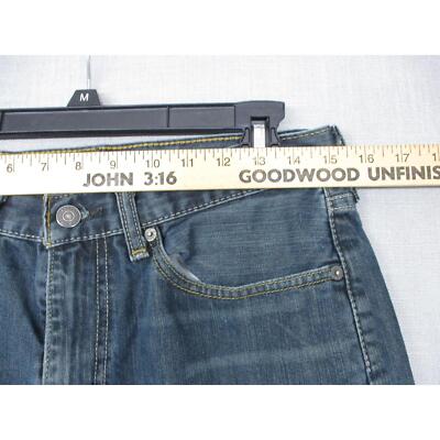 Levis Blue Vintage Classic Straight Leg Denim Everyday Jeans Men
