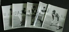 1964 Cleveland Indians Original Photo Lot, 10 Diff. Post Wagner Smith Romano 