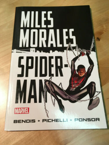 Marvel Miles Morales Spider-Man Komiks Tom 1 autorstwa Bendis, Pichelli, Ponsor NOWY - Zdjęcie 1 z 5