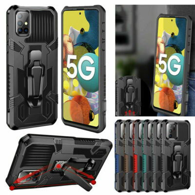 For Samsung Galaxy S25 S24 S23 S22 S21 S20 Shockproof Rugged Phone Case W/ Clip