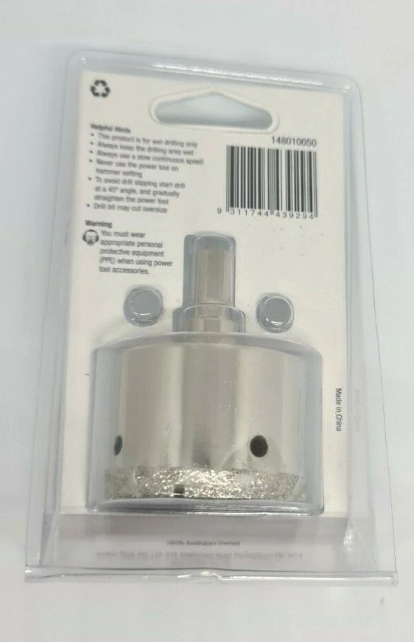 P N 50mm Diamond Core Drill Bit eBay