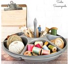 ICONIC TUPPERWARE DIVIDED TRAY + LID - TACO OR SUNDAE NIGHT/CRAFT STORAGE — photo 5
