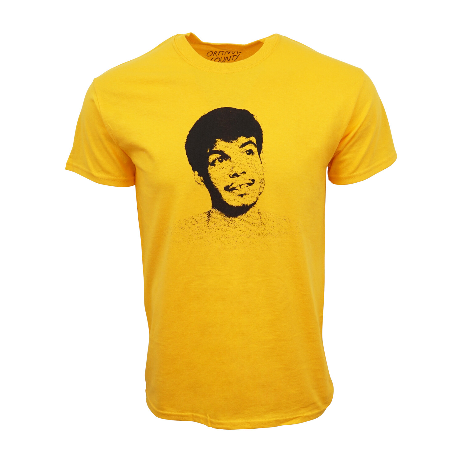 ЖЕЛТАЯ ФУТБОЛКА С ГРАФИКОЙ Rex Orange County Merch