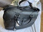 Leonello Borghi Black Deerskin Leather Icarus Weekender/ Duffle Bag NWT — photo 2