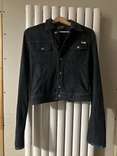 Versace Ladies Denim Jacket Versace Jeans Couture Indigo Blue Medium