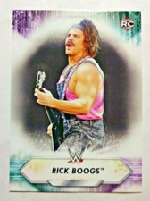 2021 Topps WWE Base Card #159 Rick Boogs RC Rookie wrestling card