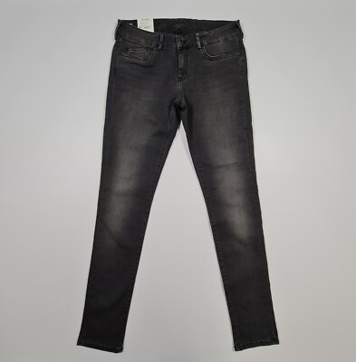 Pepe Jeans Damen Jeans Grau W29 L32 Pixie Skinny Fit Stretch Baumwolle Denim