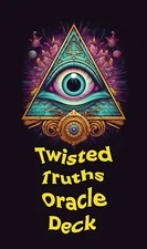 Twisted Truths Oracle Deck - Rare & Unique Cartomancy Deck with Suits!