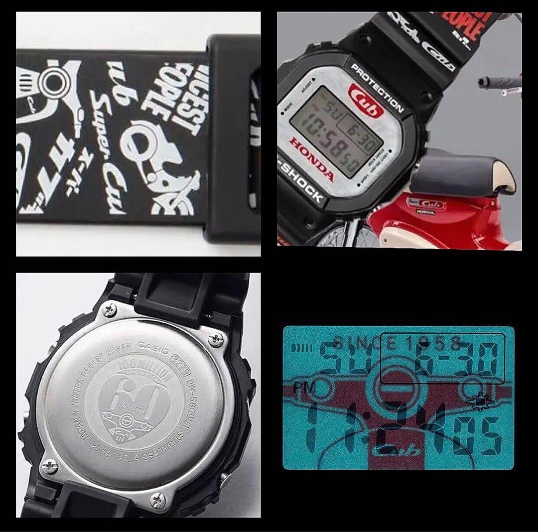 Casio G-shock HONDA Collaboration Super Cub 60th Anniversary Casio G-shock HONDA Collaboration Super Cub 60th Anniversary