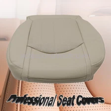 NEW For 08-12 Buick Enclave Passenger Bottom Perforated Leather Seat Cover Tan