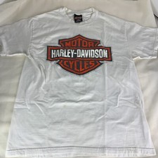 Vintage 1996 - Harley Davidson York Final Assembly Plant Cotton Medium T Shirt