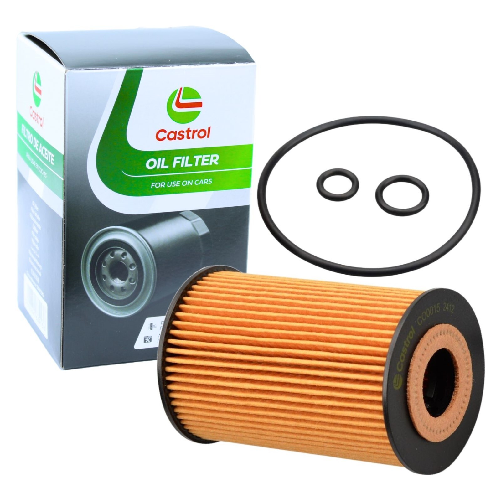 Castrol Kit 4 Filtri Aria Olio Carburante Abitacolo Vw Golf Vi 1.6/2.0 TDI - Miniatura 3