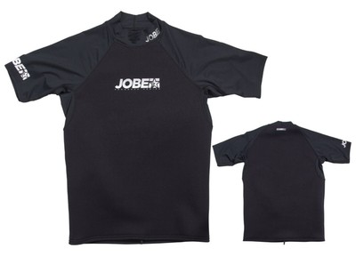 Jobe Short Sleeve 1mm black Rash Guard T-Shirt Wakeboard Surfen SUP Herren - RP