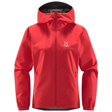 Haglofs Womens Betula Gtx Waterproof Jacket - Poppy