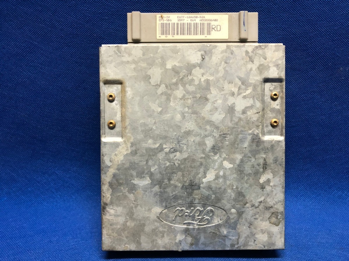 88-90 PLUG & PLAY FORD RANGER BRONCO II ECU ECM PCM RD E6TF-12A650