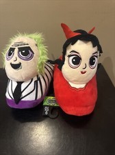 Beetlejuice Women  s Slippers Sz 9-10 - Ground Up - Beetlejuice Lydia Deetz NWT