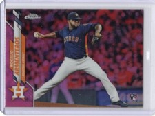2020 Topps Chrome Pink Refractor Rookie #4 Rogelio Armenteros Houston Astros