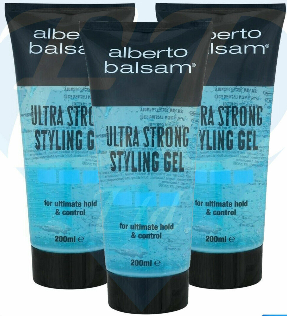 Alberto Balsam Hair Styling Gel Ultra Strong for Ultimate Hold and Control 200ml - Image 9