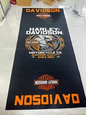 Sports garage motorcycle pit mat carpet for Davidson universal 220x100cm