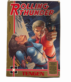 Tengen Rolling Thunder (Nintendo Entertainment System, 1989) CIB NES