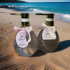 ASQUITH & SOMERSET FLORAL VANILLA HAND WASH IN LUXURIOUS GLASS BOTTLE 16.9oz 2Pc