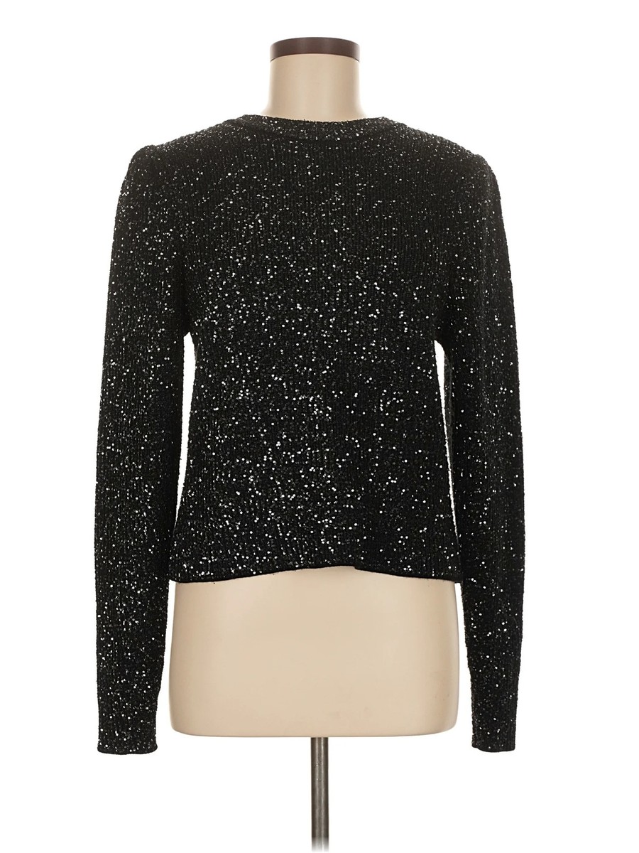 BA&SH Women Black Pullover Sweater M