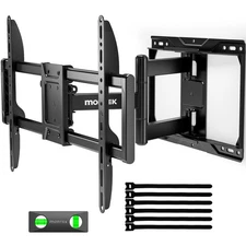 monTEK Full Motion TV Wall Mount for 37-84 Inch TVs, TV Mount Bracket with Ar...