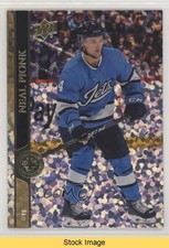 2020-21 Upper Deck Speckled Rainbow Foil Neal Pionk #196 READ 0w8