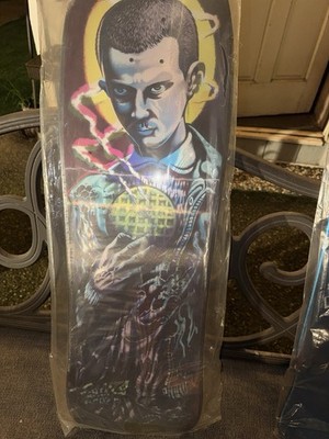 Stranger Things Kendall Eleven 9.75 In x 31.66 In Santa Cruz Skateboard Deck