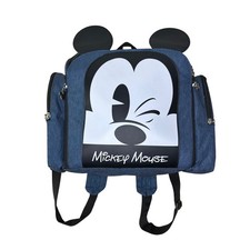 Disney Mickey Mouse 2 in 1 Diaper Bag Booster Seat Backpack Kids Travel Bag