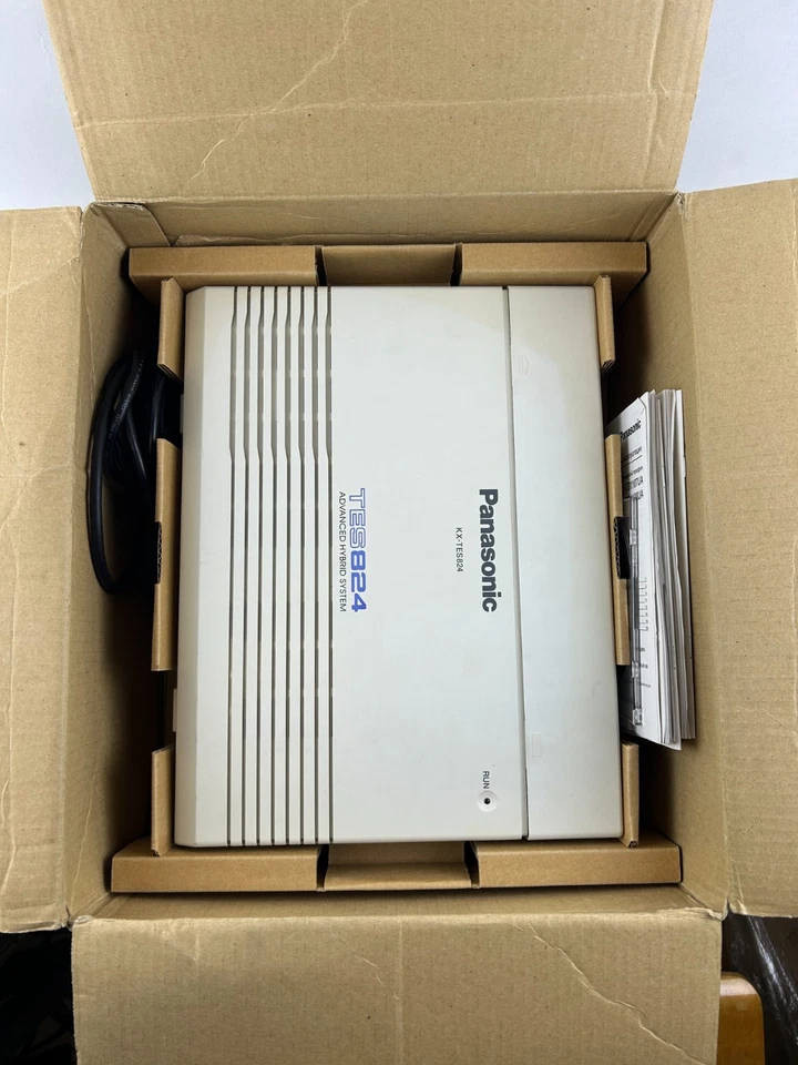 Panasonic KX TES 824 Advanced Hybrid Telephone System 3 ex, 8 in lines PBX - Image 3 of 4