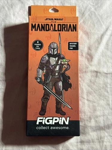 FiGPiN Quest Star Wars The Mandalorian Mystery Enamel Pin Blind Box Grogu NEW